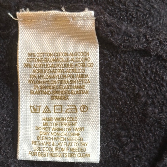 Free People Mini Knit Sweater Dress in Black Size XS NWT - Picture 6 of 6